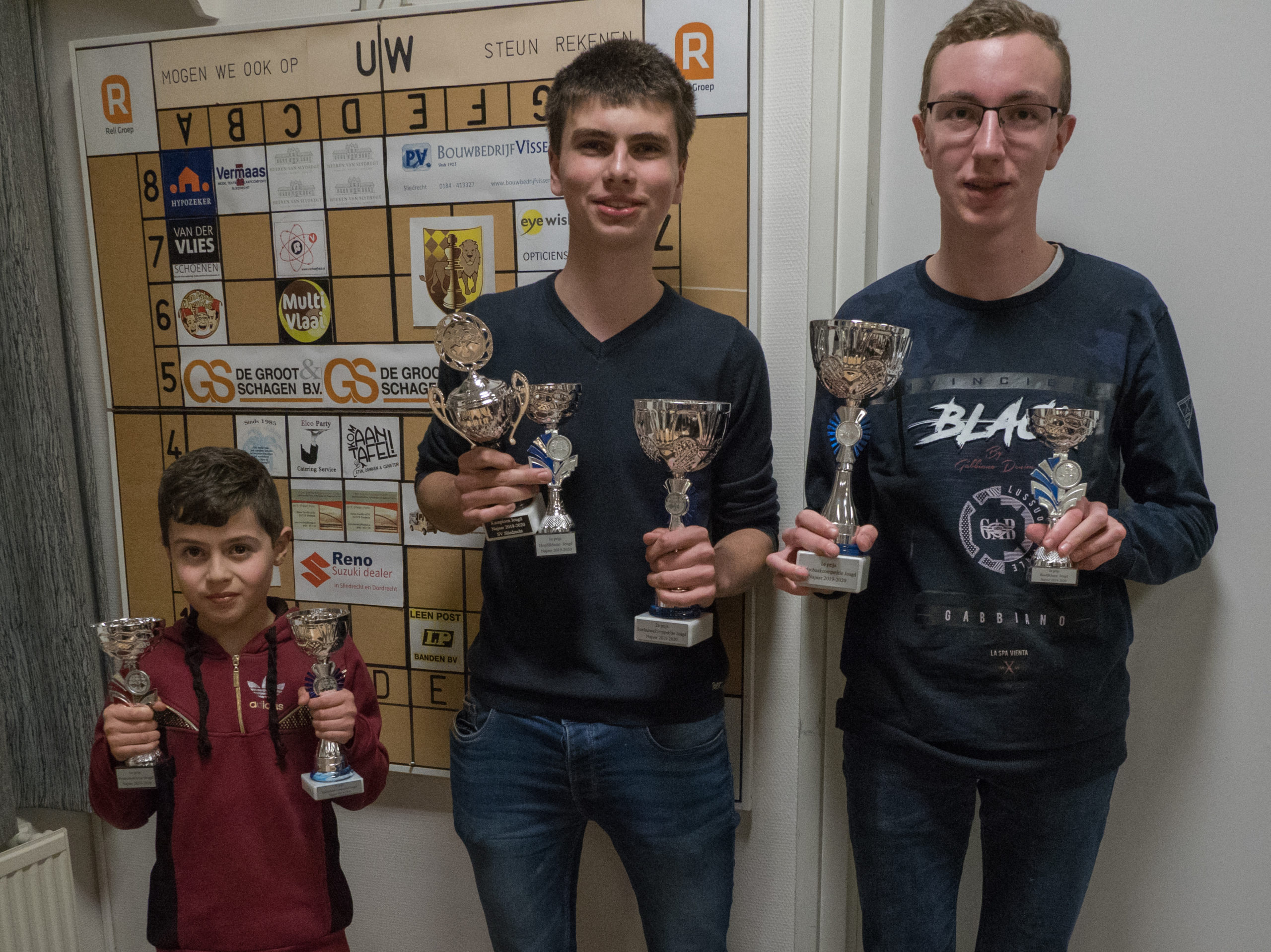 Willem Theunisse de nieuwe jeugdkampioen