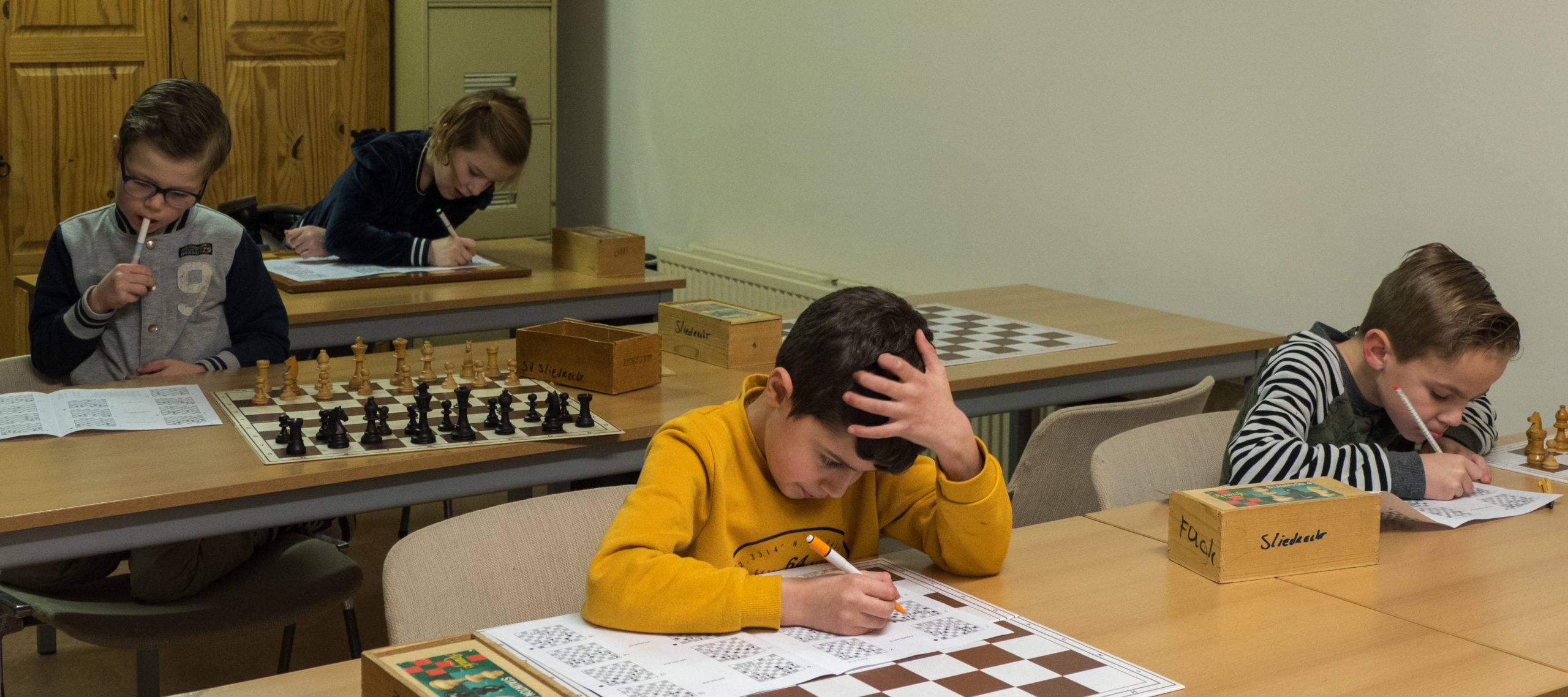 Diploma’s voor schaakjeugd