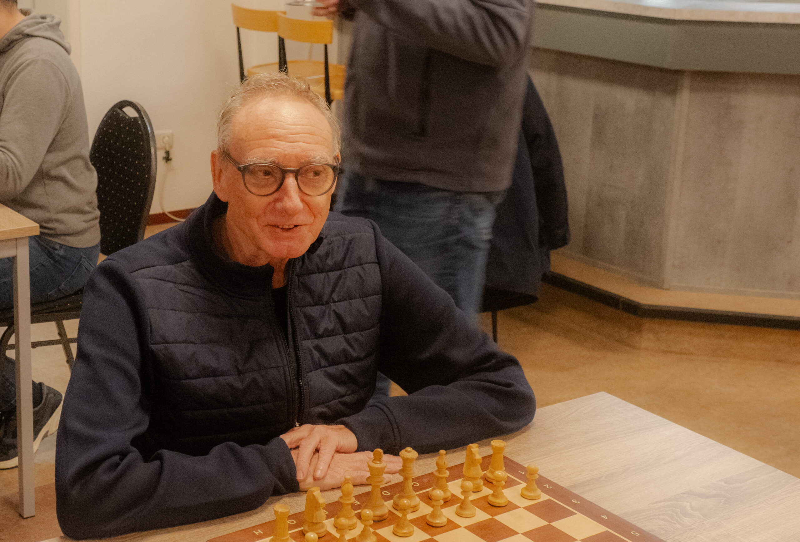 Comeback van schaker Cees van der Linde nu al succes