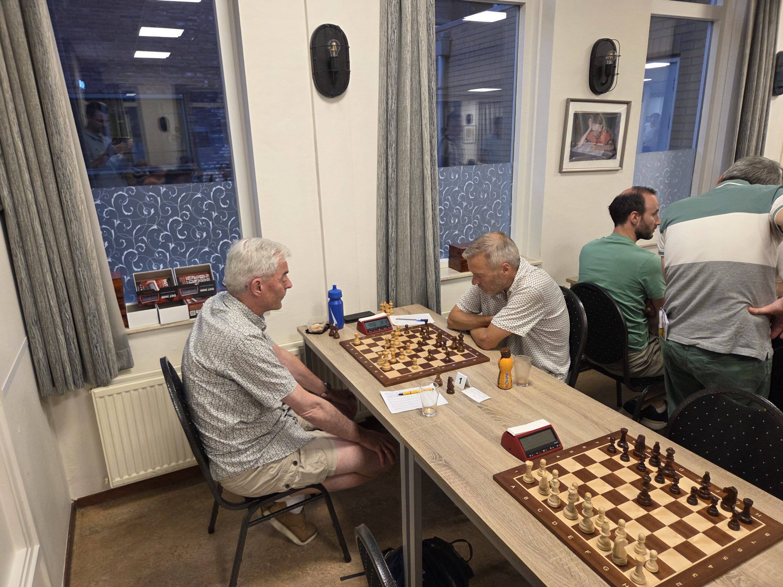 Arjan van der Leij topfavoriet na ronde 5 van het OKD